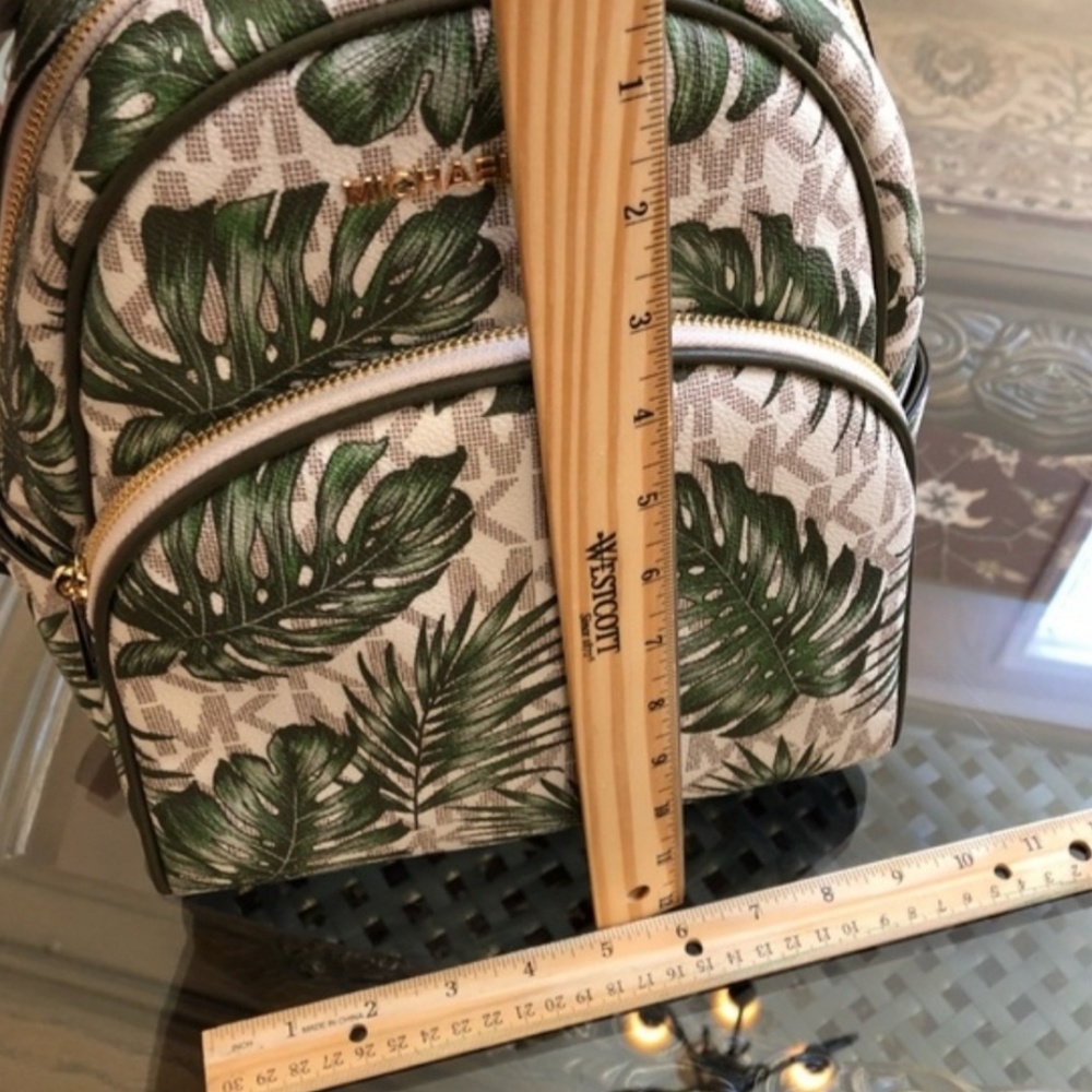 Michael Kors Tropical Patterned Backpack - image 5